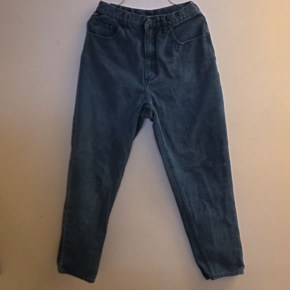 Vintage Cherokee Teal Jeans High Waist Sz 10 - Picture 1 of 10
